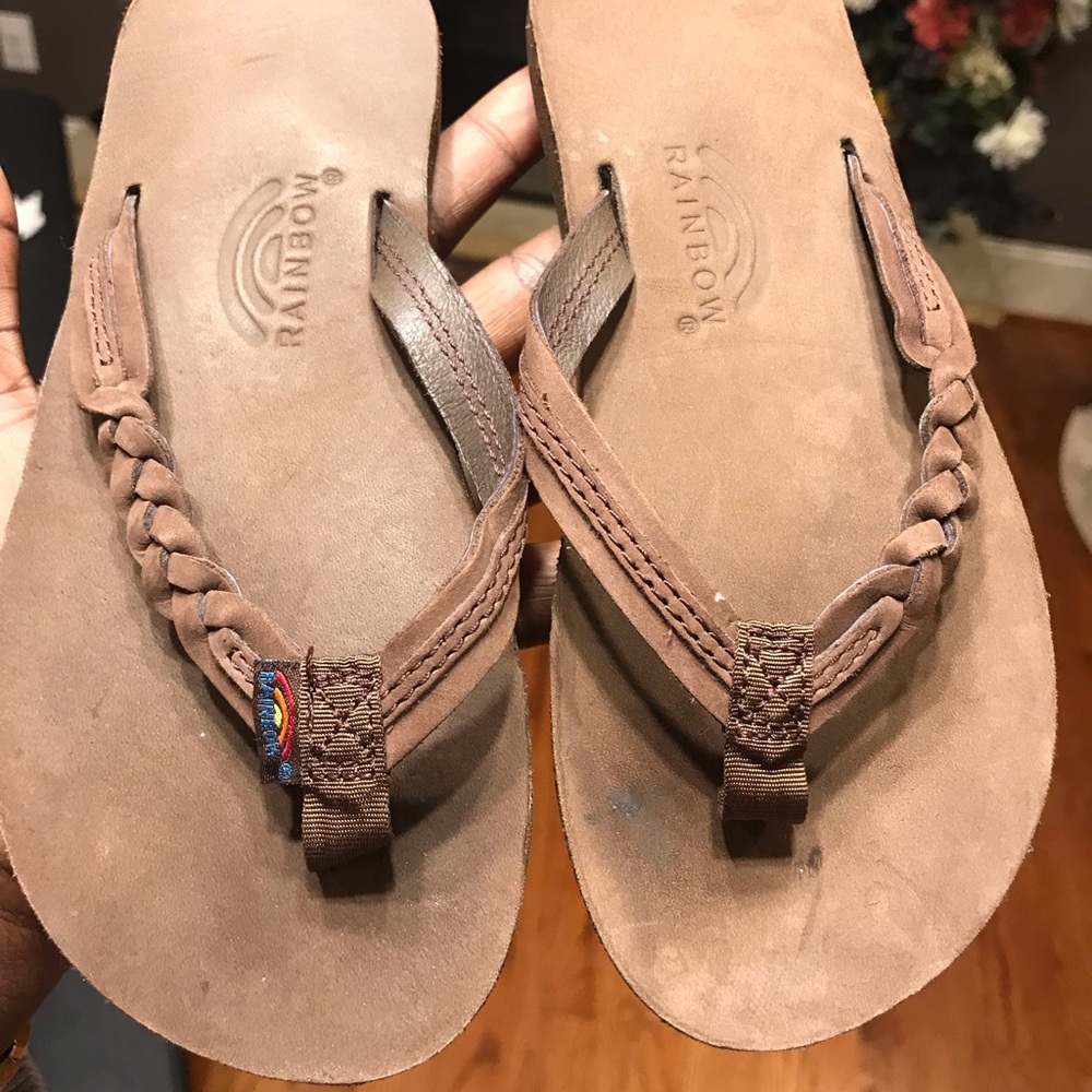 Girls flirty braid rainbows